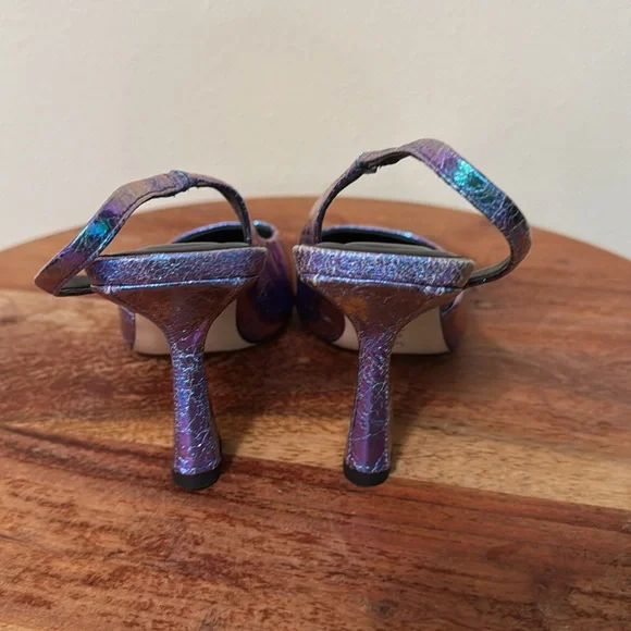 SARTO BY FRANCO SARTO Arina Half D'orsay Slingback Pump In chameleon - Picture 5 of 7